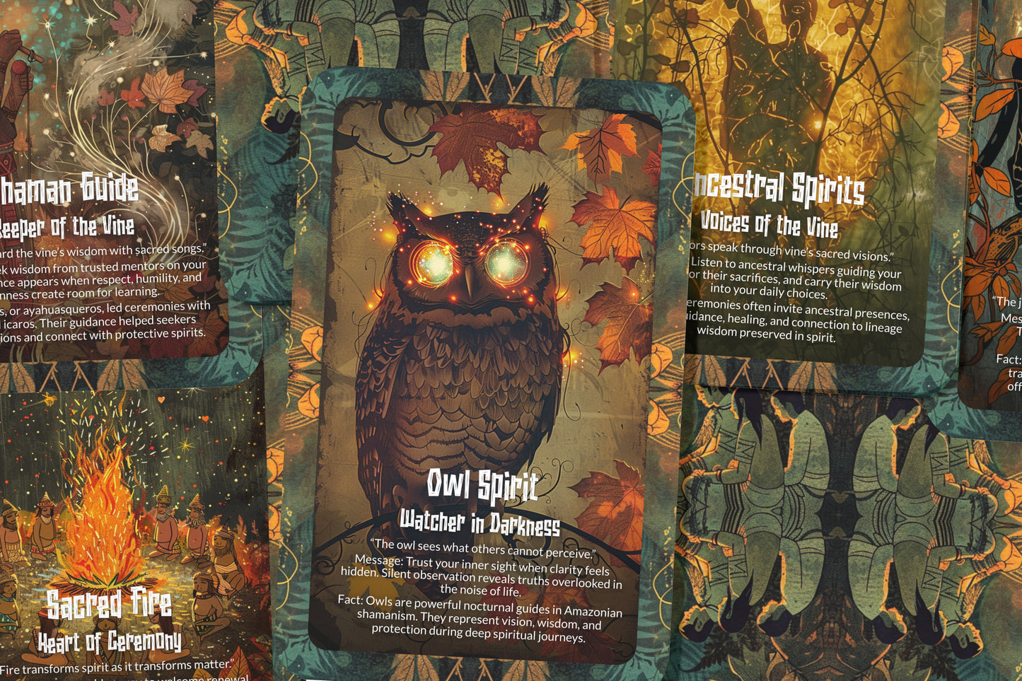 The Oracle of the Visionary Vine – A Sacred Plant Oracle Deck – 22 Oracle Cards – Portals of Higher Consciousness