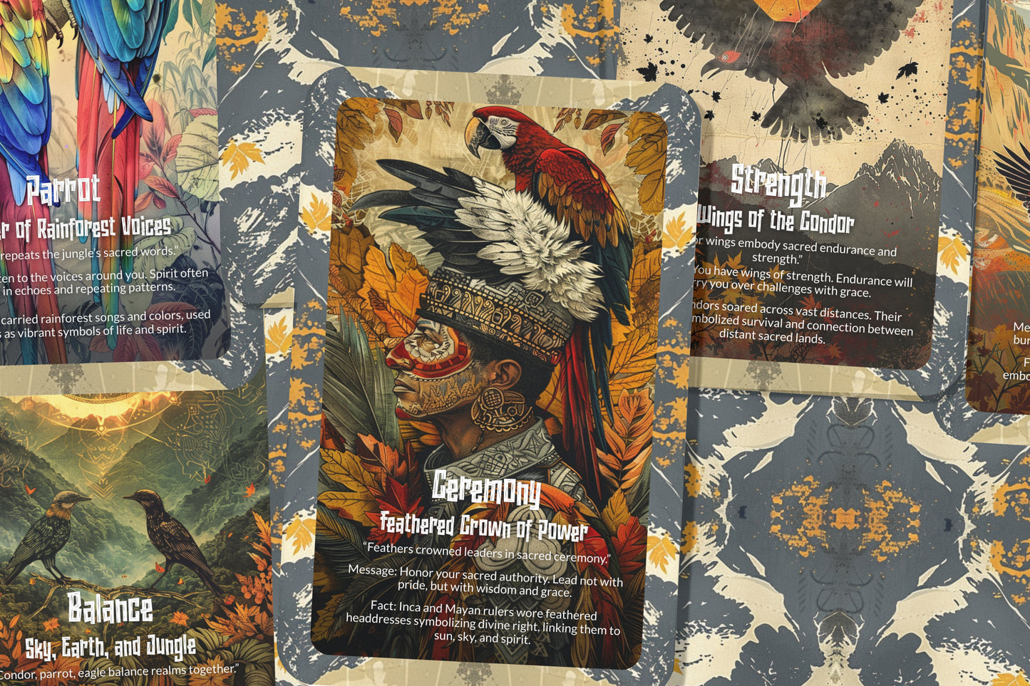 The Oracle of Sacred Feathers – A Spirit Flight Oracle Deck – 22 Oracle Cards – Messages of Winged Allies