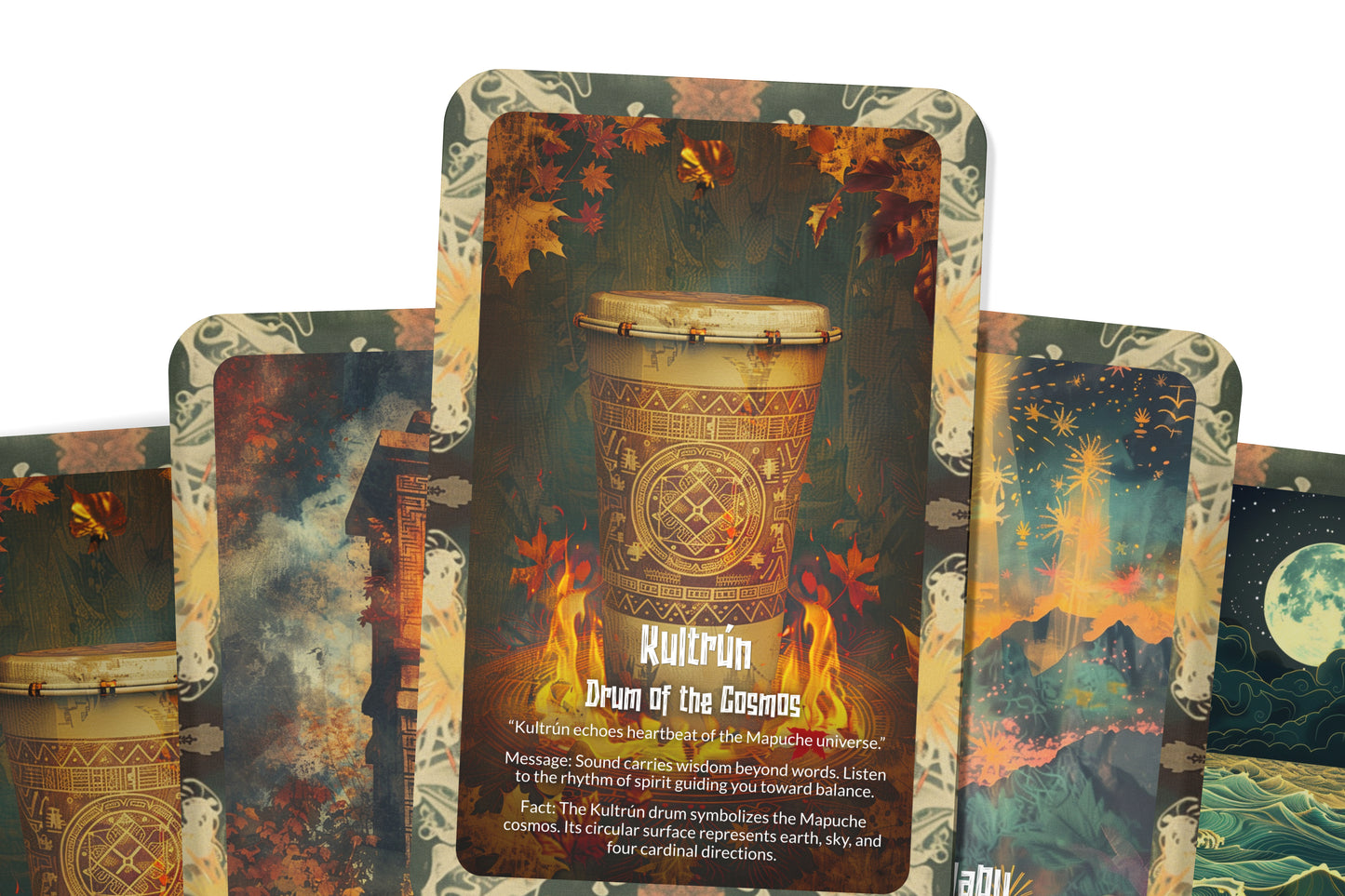 The Oracle of the Mapuche – A People of the Land Oracle Deck – 22 Oracle Cards – Keepers of Sacred Earth