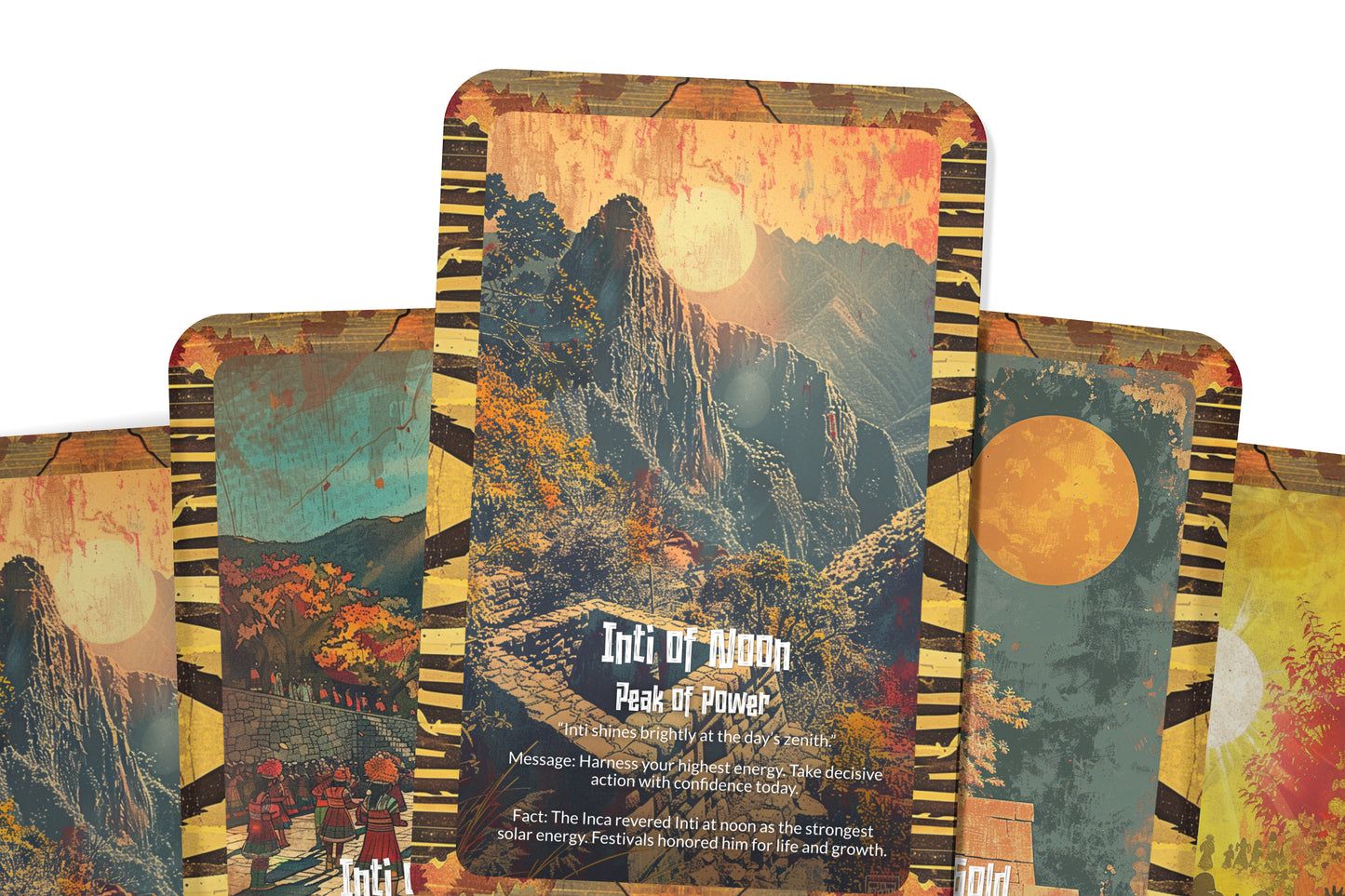 The Oracle of Inti – A Sun God Oracle Deck – 22 Oracle Cards – Bringer of Light & Life