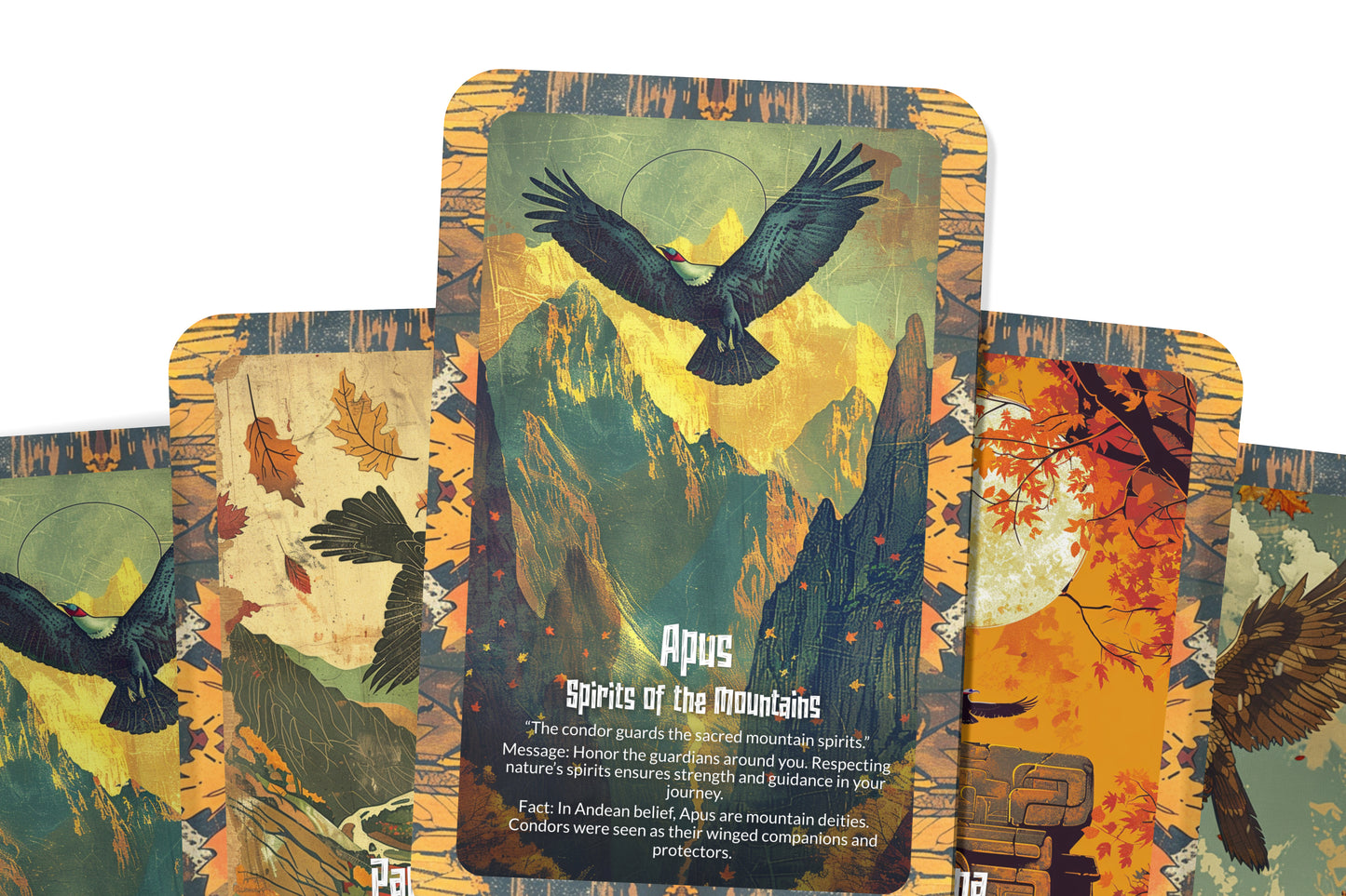 The Oracle of the Sacred Condor – A Sky Guardian Oracle Deck – 22 Oracle Cards – Messenger of the Andean Gods