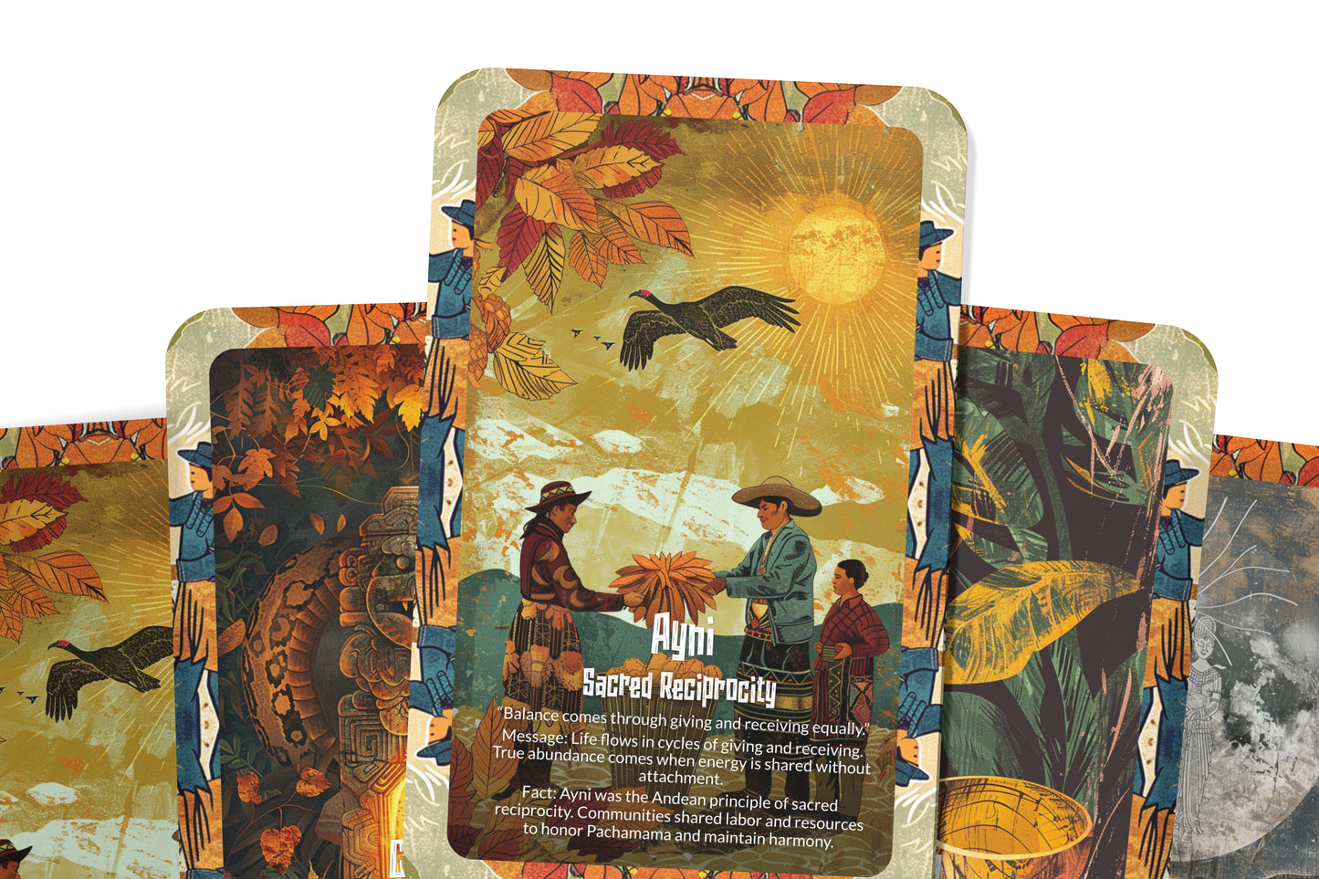 The Oracle of Pachamama – An Earth Mother Oracle Deck – 22 Oracle Cards – Goddess of Creation & Fertility