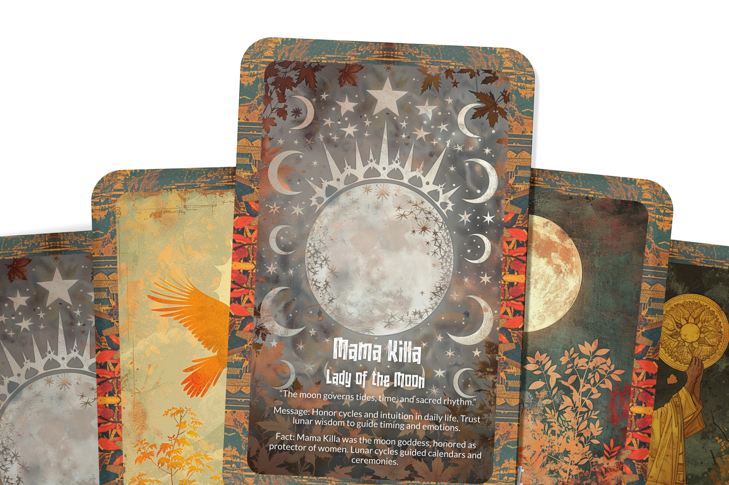 The Oracle of the Sun & Moon – A Celestial Harmony Oracle Deck – 22 Oracle Cards – Eternal Balance of Light & Shadow