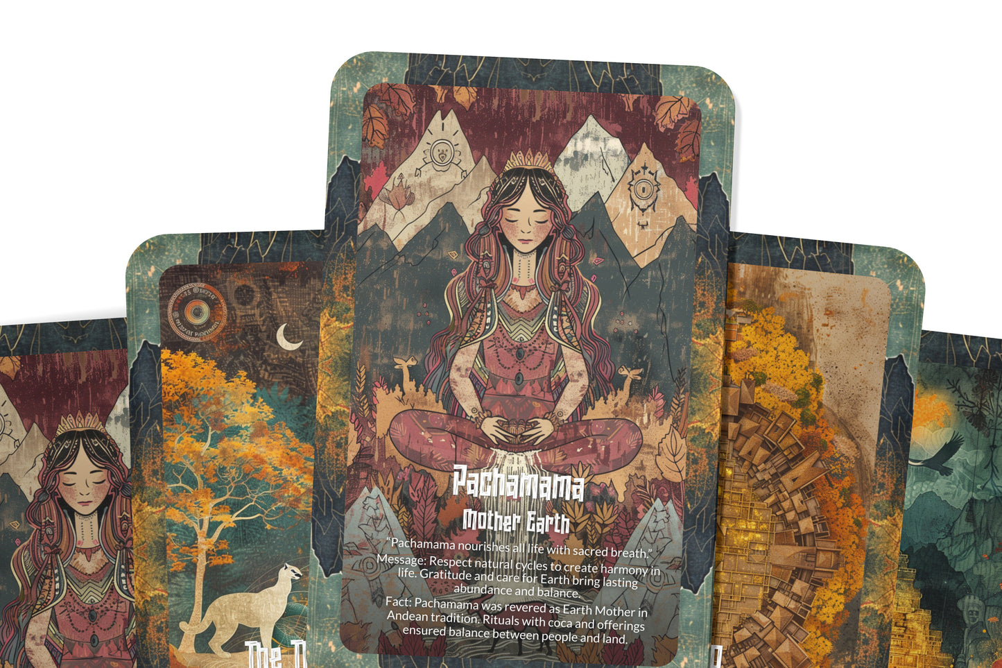The Oracle of the Incas – An Ancestral Prophecy Oracle Deck – 22 Oracle Cards – Guardians of Cosmic Order
