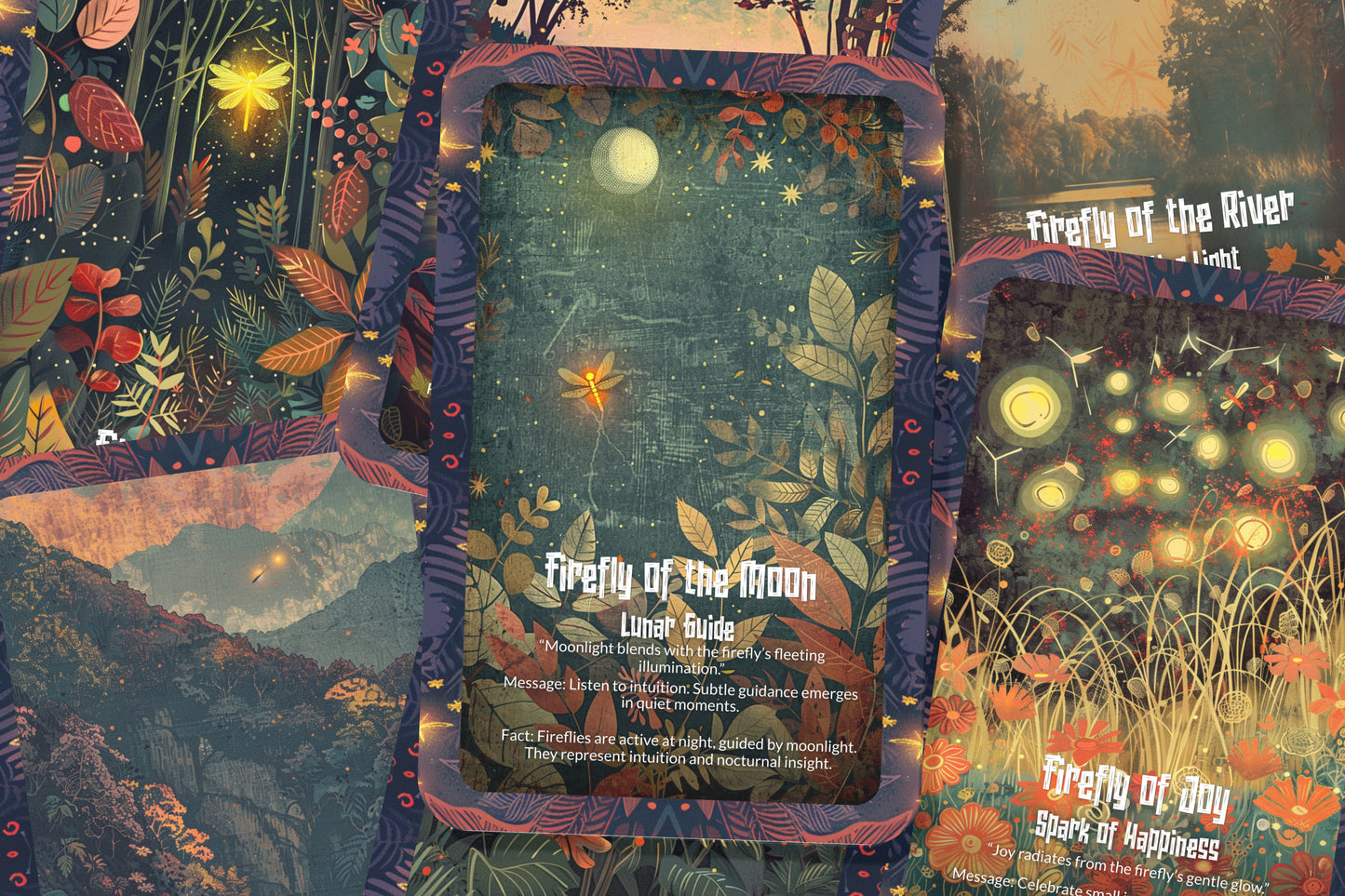 The Oracle of the Night Spark – A Guiding Light Oracle Deck – 22 Oracle Cards – Sparks of Spirit Illumination