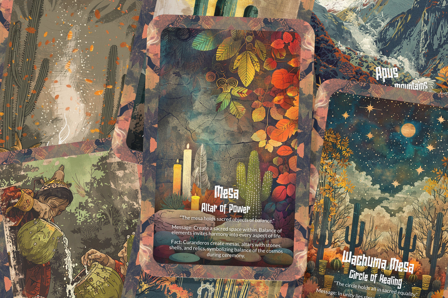 The Oracle of San Pedro – A Healing Cactus Oracle Deck – 22 Oracle Cards – Heart Awakening & Spiritual Vision