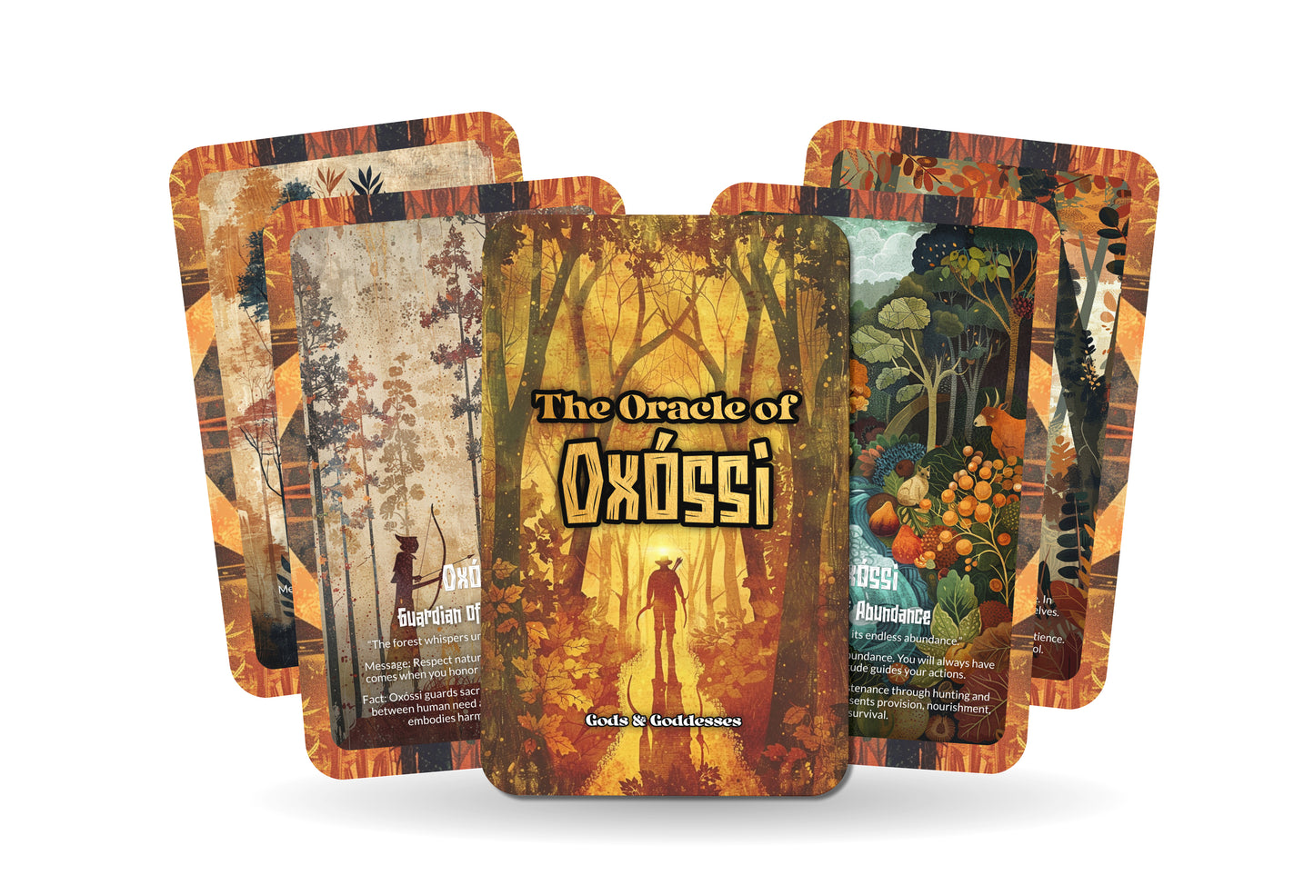 The Oracle of Oxóssi – A Hunter God Oracle Deck – 22 Oracle Cards – Lord of the Forest & Abundance