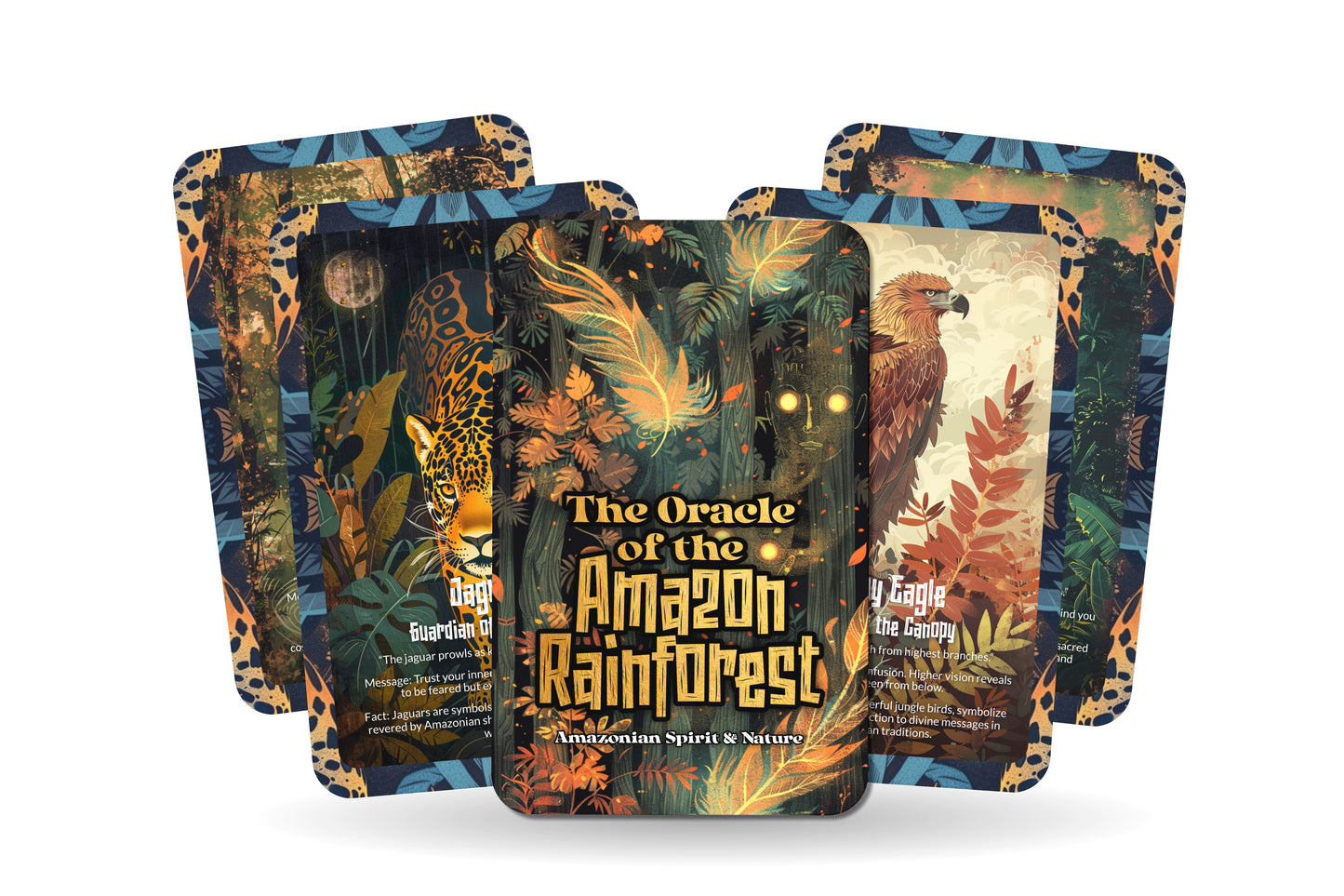 The Oracle of the Amazon Rainforest – A Green World Oracle Deck – 22 Oracle Cards – Spirit of the Earth’s Lungs
