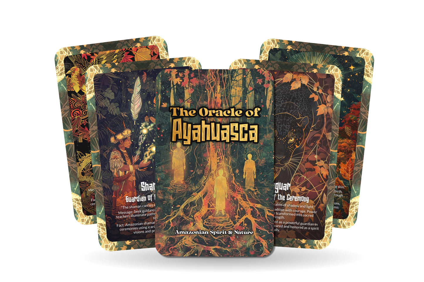 The Oracle of Ayahuasca – A Plant Spirit Oracle Deck – 22 Oracle Cards – Visions from the Vine of Souls