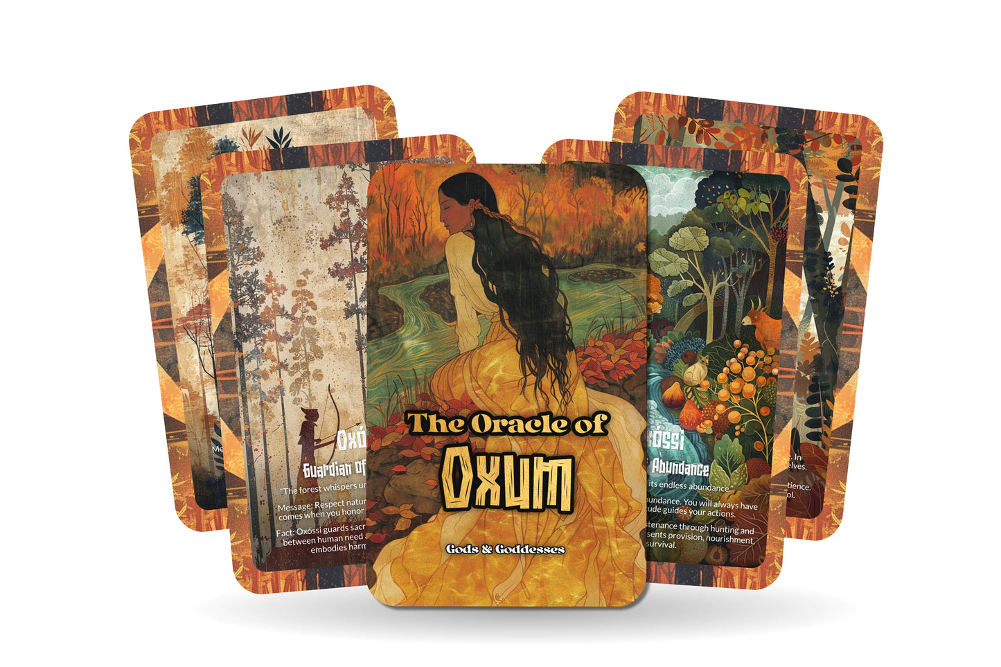 The Oracle of Oxum – A River Goddess Oracle Deck – 22 Oracle Cards – Spirit of Love, Beauty & Prosperity