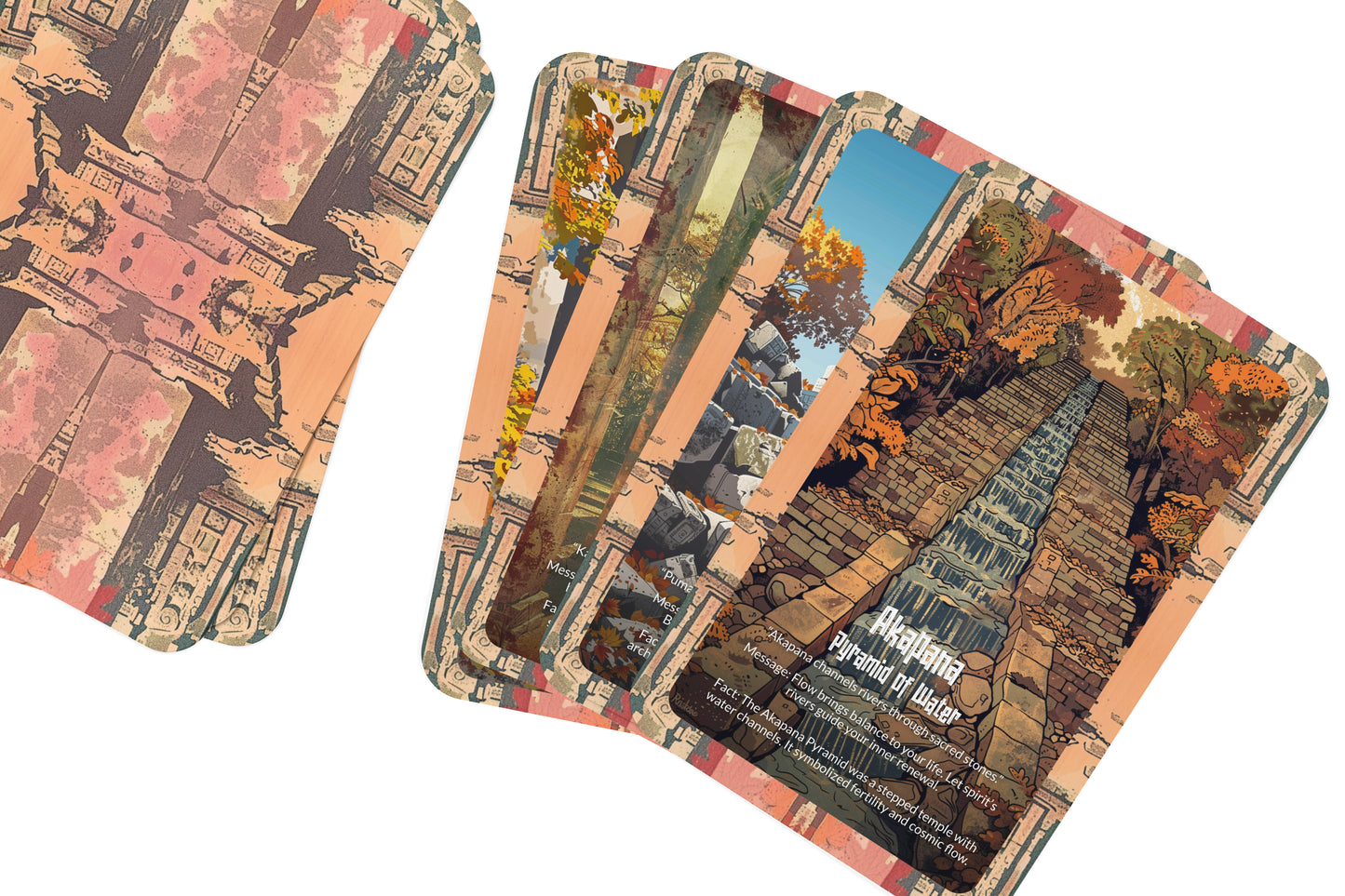 The Oracle of Tiwanaku – A Lost Civilization Oracle Deck – 22 Oracle Cards – Portals of Andean Wisdom