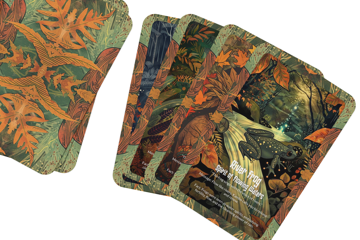 The Oracle of Kambo – A Sacred Frog Medicine Oracle Deck – 22 Oracle Cards – Purification & Spirit Cleansing