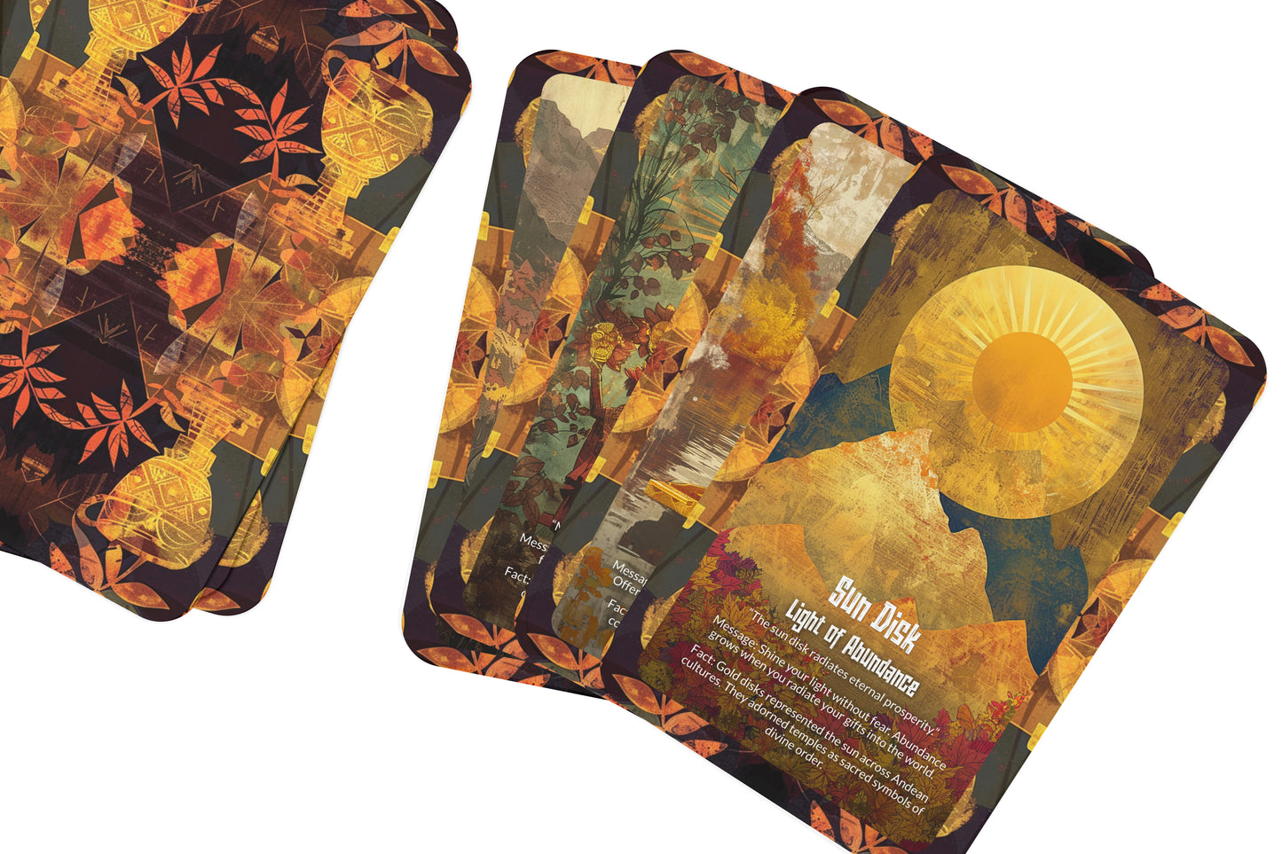 The Oracle of El Dorado – A Lost Civilization Oracle Deck – 22 Oracle Cards – Legends of Ancient Gold