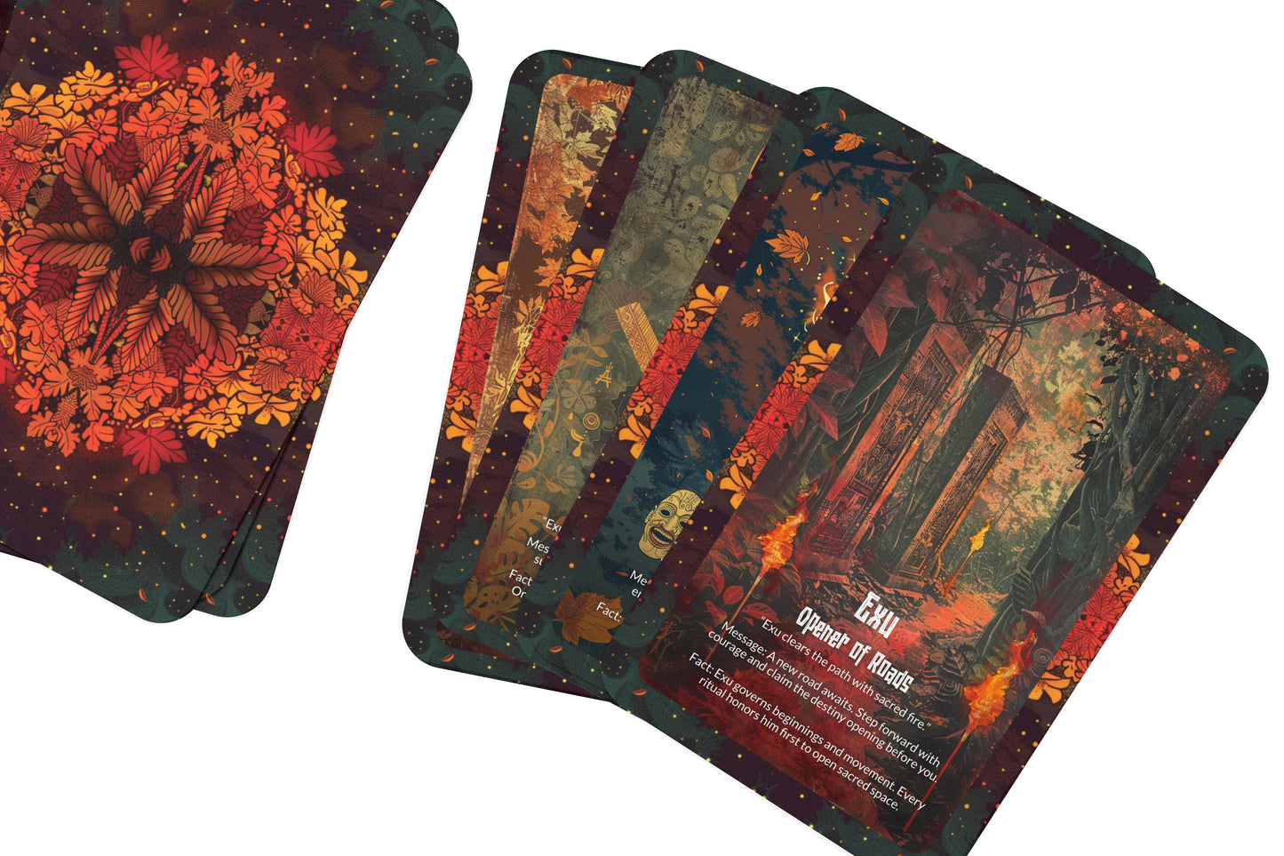 The Oracle of Exu – A Messenger God Oracle Deck – 22 Oracle Cards – Guardian of Roads & Destiny