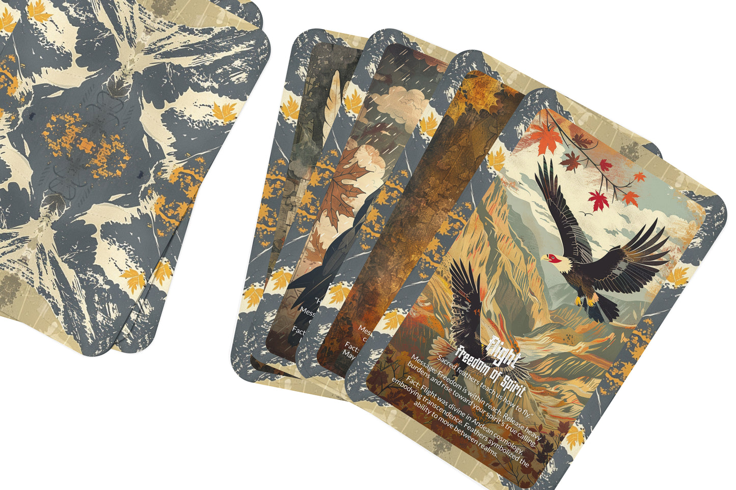 The Oracle of Sacred Feathers – A Spirit Flight Oracle Deck – 22 Oracle Cards – Messages of Winged Allies