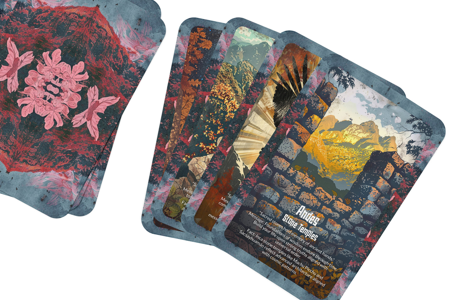 The Oracle of the Andes – A Sacred Mountain Oracle Deck – 22 Oracle Cards – Peaks of Divine Power
