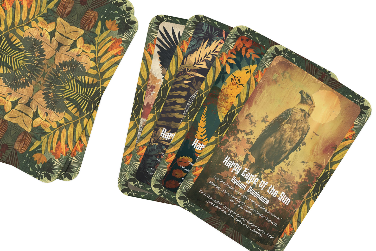 The Oracle of the Harpy Eagle – A Sky Ruler Oracle Deck – 22 Oracle Cards – Hunter of Vision & Majesty