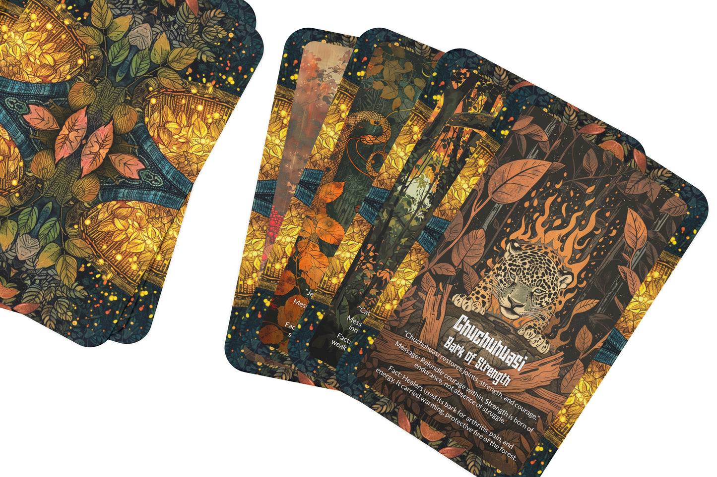 The Oracle of Amazonian Herbs – A Healing Spirit Oracle Deck – 22 Oracle Cards – Green Wisdom of the Jungle