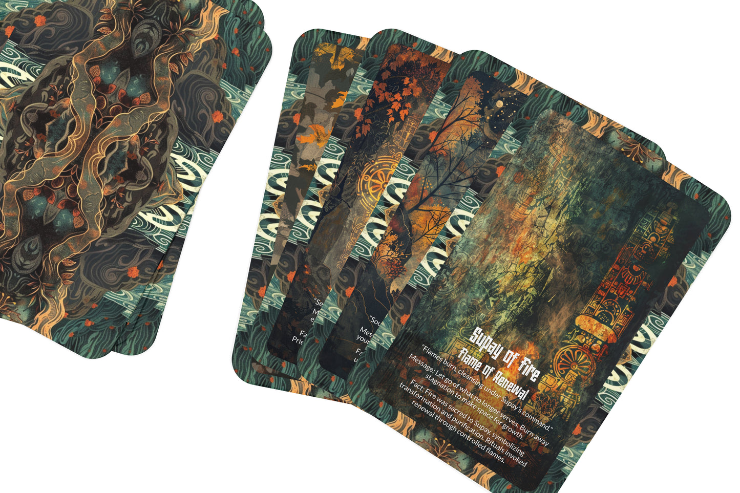The Oracle of Supay – An Underworld Oracle Deck – 22 Oracle Cards – Keeper of Death & Darkness