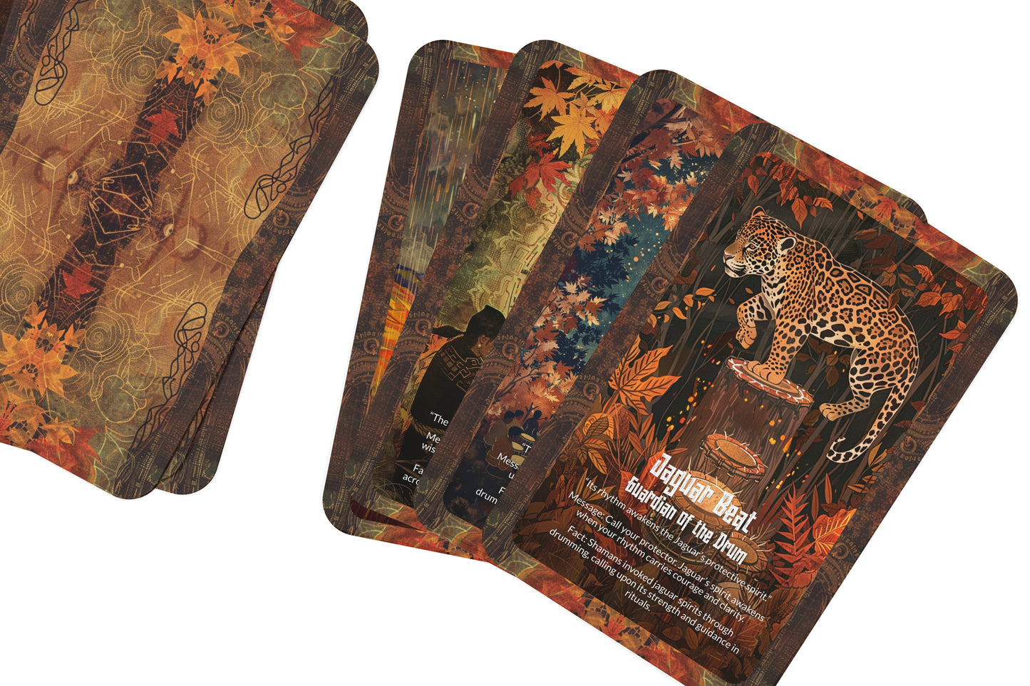 The Oracle of the Shaman’s Drum – A Ritual Rhythm Oracle Deck – 22 Oracle Cards – Heartbeat of Spirit & Ceremony