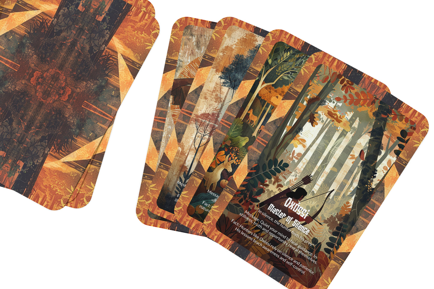 The Oracle of Oxóssi – A Hunter God Oracle Deck – 22 Oracle Cards – Lord of the Forest & Abundance