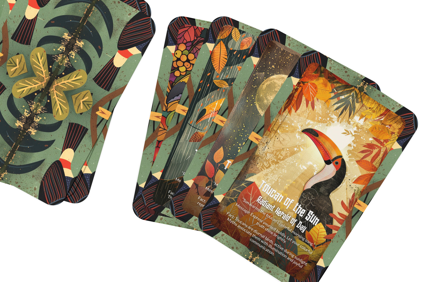 The Oracle of the Toucan – A Voice of Color Oracle Deck – 22 Oracle Cards – Messenger of the Tropics