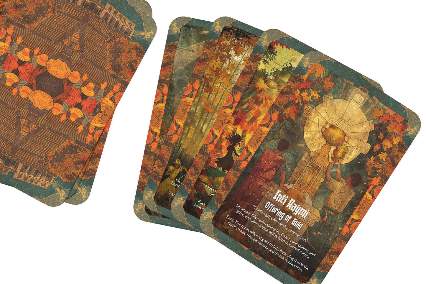 The Oracle of the Sun Festival – A Solar Celebration Oracle Deck – 22 Oracle Cards – Power of Light & Renewal