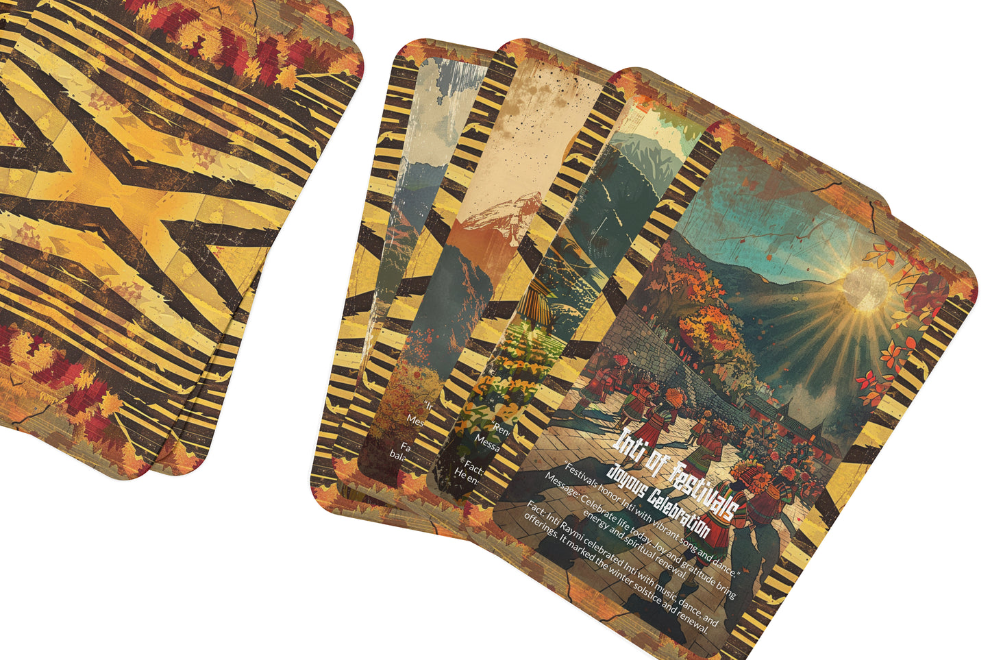 The Oracle of Inti – A Sun God Oracle Deck – 22 Oracle Cards – Bringer of Light & Life