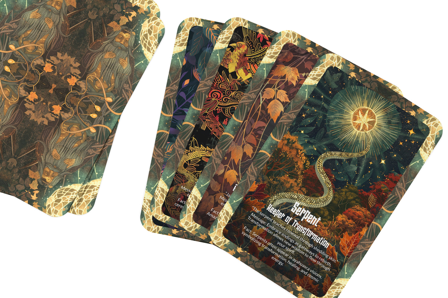 The Oracle of Ayahuasca – A Plant Spirit Oracle Deck – 22 Oracle Cards – Visions from the Vine of Souls