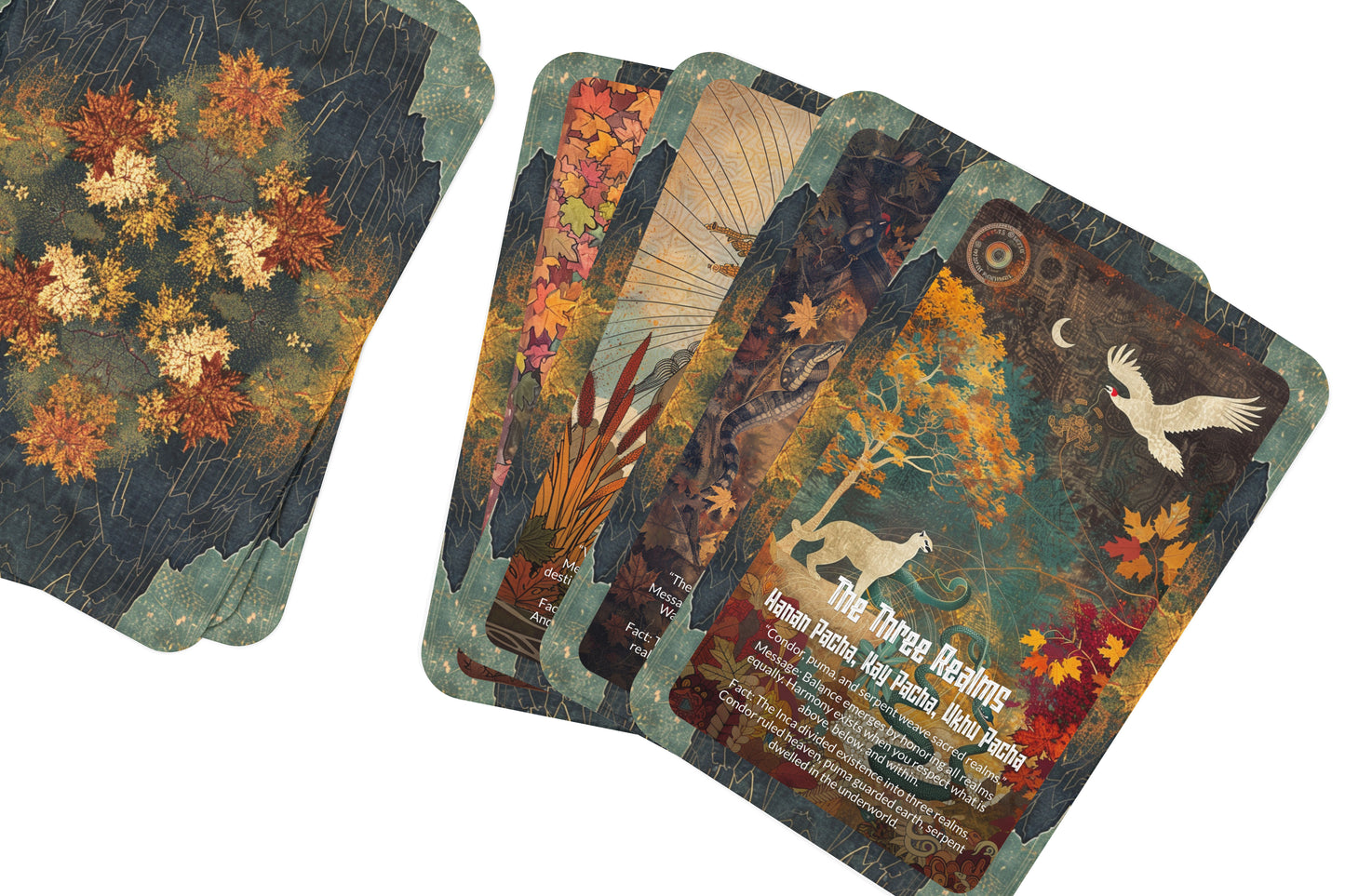 The Oracle of the Incas – An Ancestral Prophecy Oracle Deck – 22 Oracle Cards – Guardians of Cosmic Order