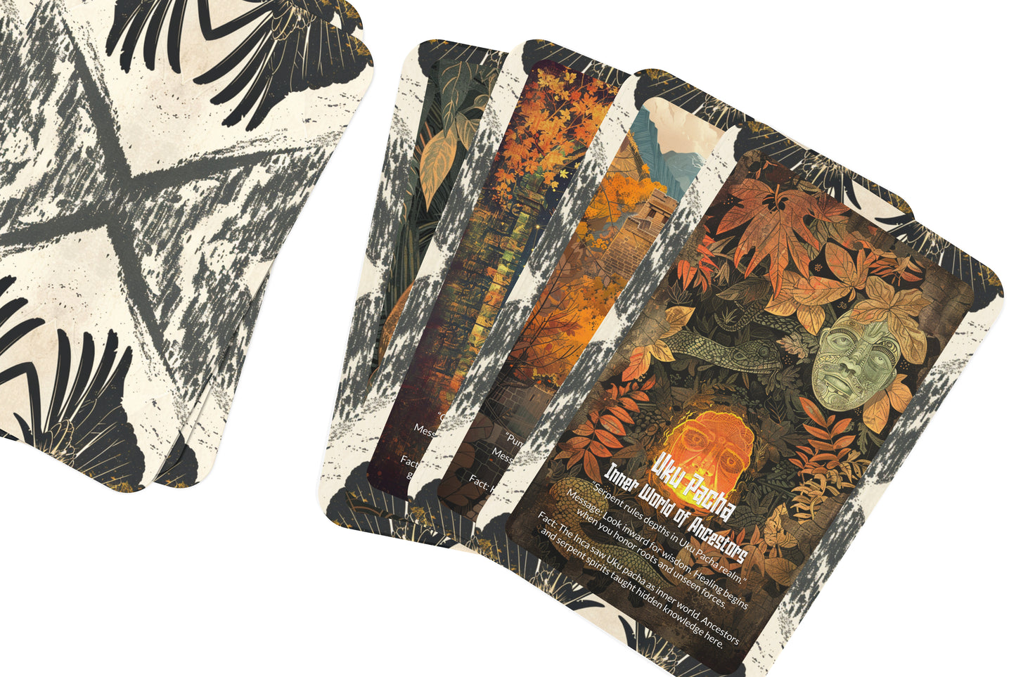 The Oracle of Condor & Puma – A Dual Spirit Oracle Deck – 22 Oracle Cards – Sky & Earth Guardians of the Andes