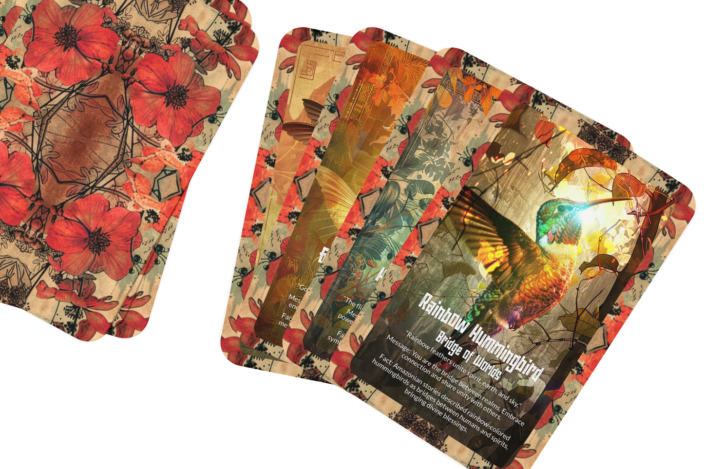 The Oracle of the Hummingbird – A Joy Oracle Deck – 22 Oracle Cards – Messengers of Sweetness & Spirit