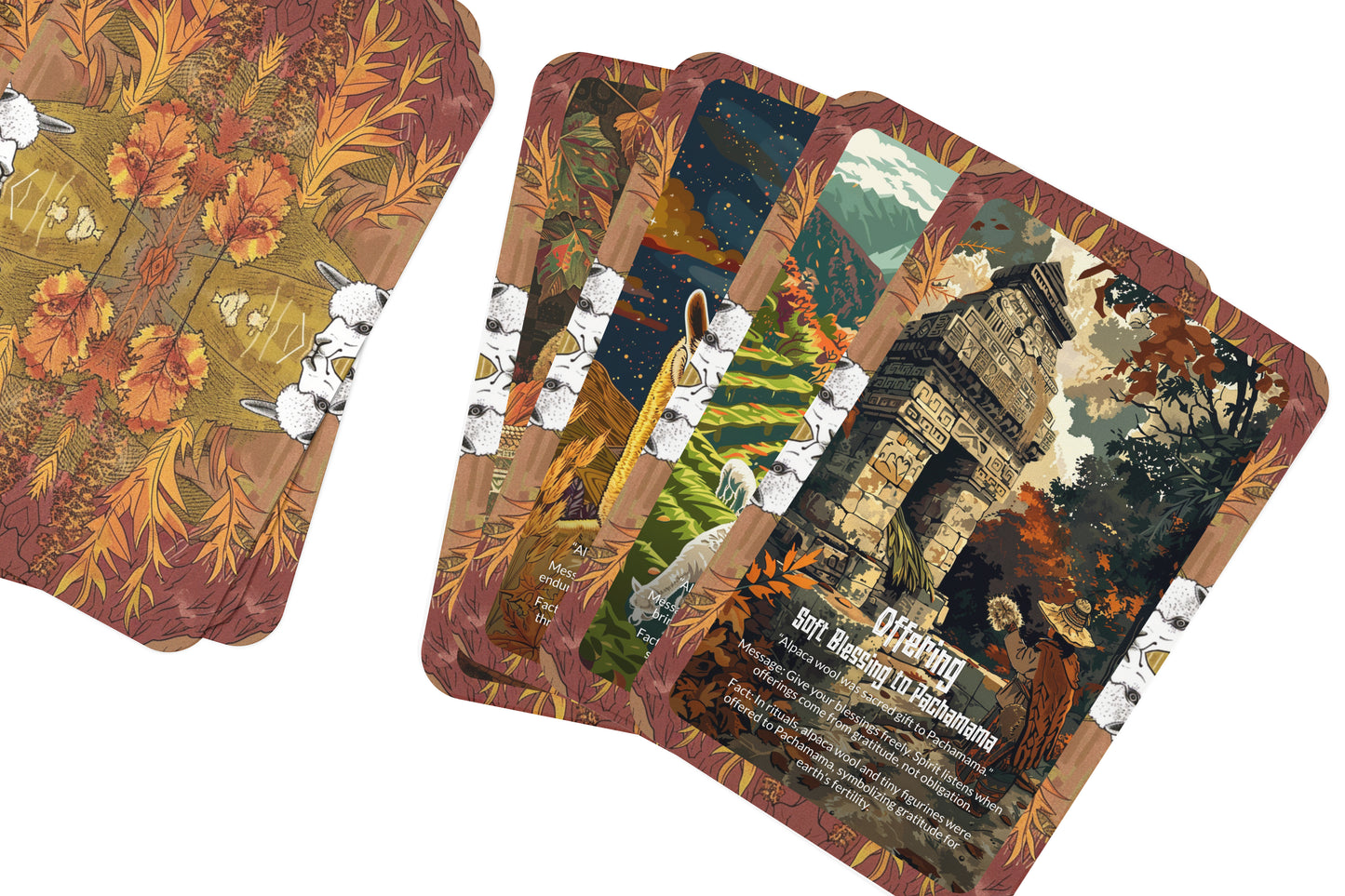 The Oracle of the Alpaca – A Gentle Spirit Oracle Deck – 22 Oracle Cards – Guardian of Andean Harmony