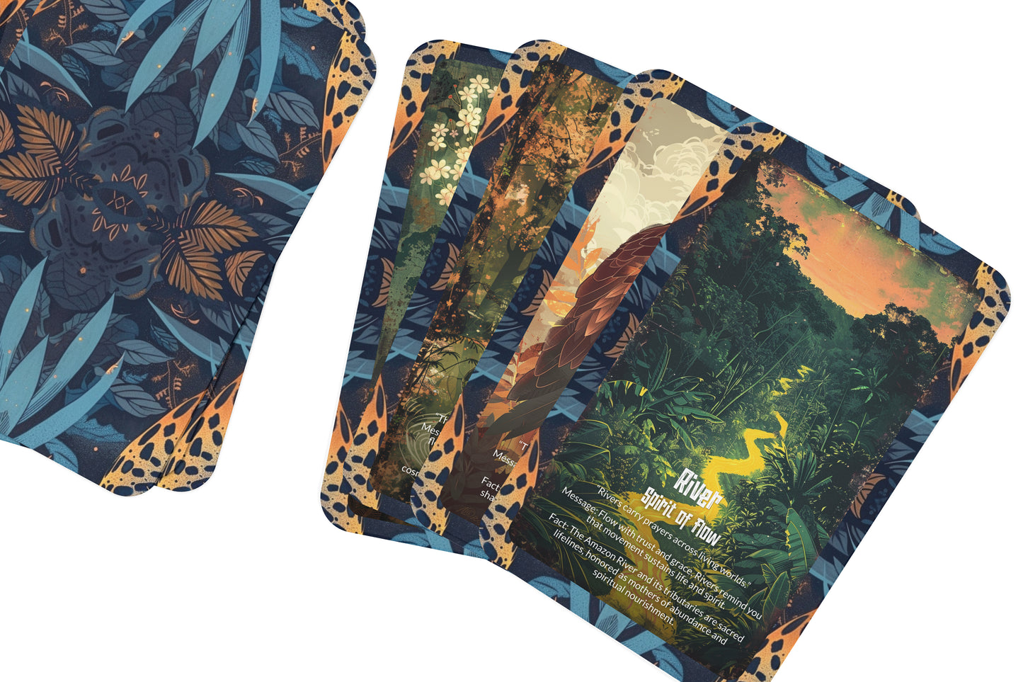 The Oracle of the Amazon Rainforest – A Green World Oracle Deck – 22 Oracle Cards – Spirit of the Earth’s Lungs