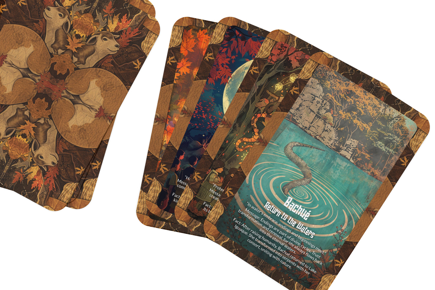 The Oracle of Bachué – A Mother Goddess Oracle Deck – 22 Oracle Cards – Primordial Source of Humanity