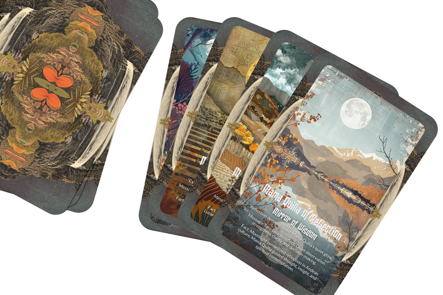 The Oracle of Mama Quilla – A Moon Goddess Oracle Deck – 22 Oracle Cards – Mother of Night & Time