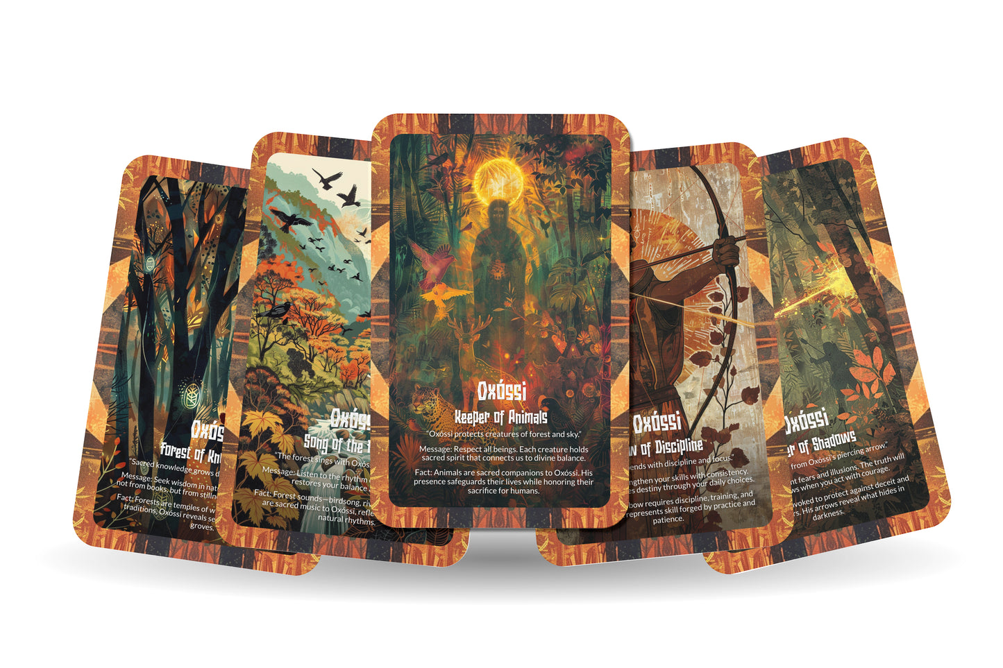 The Oracle of Oxum – A River Goddess Oracle Deck – 22 Oracle Cards – Spirit of Love, Beauty & Prosperity