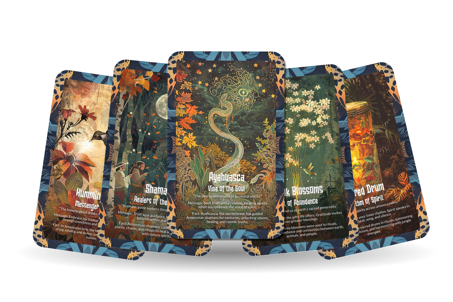 The Oracle of the Amazon Rainforest – A Green World Oracle Deck – 22 Oracle Cards – Spirit of the Earth’s Lungs