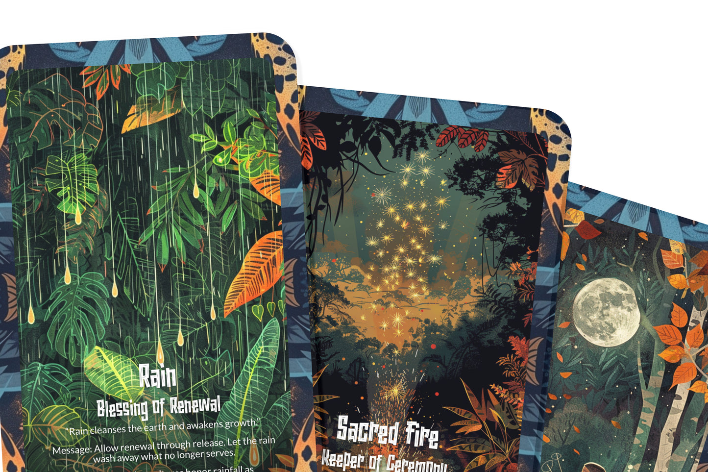 The Oracle of the Amazon Rainforest – A Green World Oracle Deck – 22 Oracle Cards – Spirit of the Earth’s Lungs