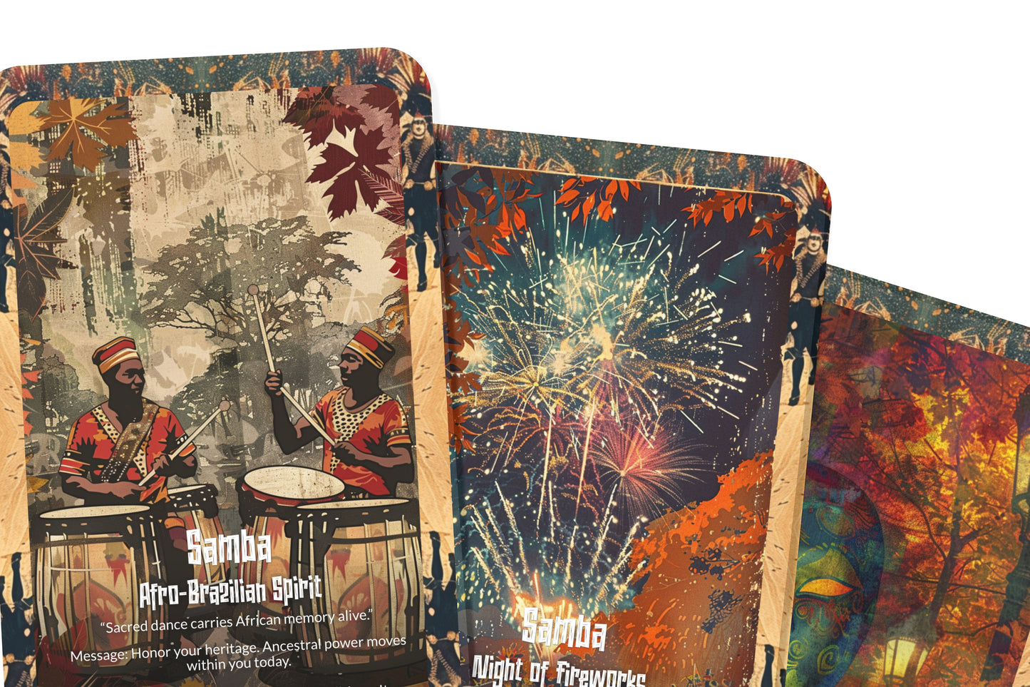 The Oracle of Capoeira – A Warrior Dance Oracle Deck – 22 Oracle Cards – Sacred Martial Rhythms of Brazil