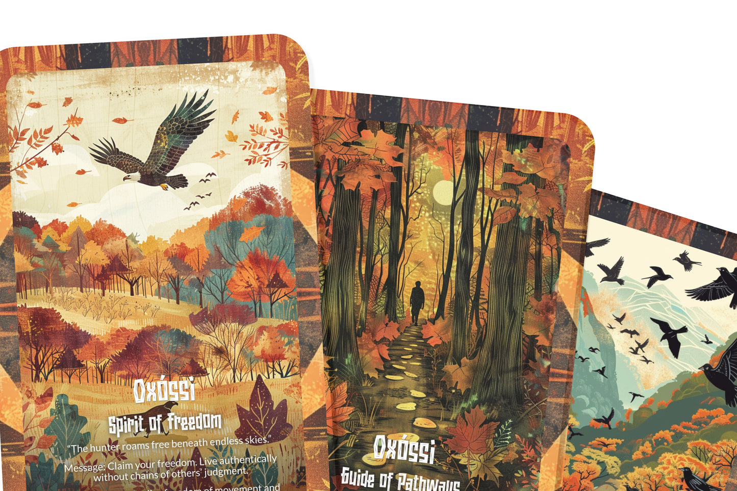 The Oracle of Oxóssi – A Hunter God Oracle Deck – 22 Oracle Cards – Lord of the Forest & Abundance