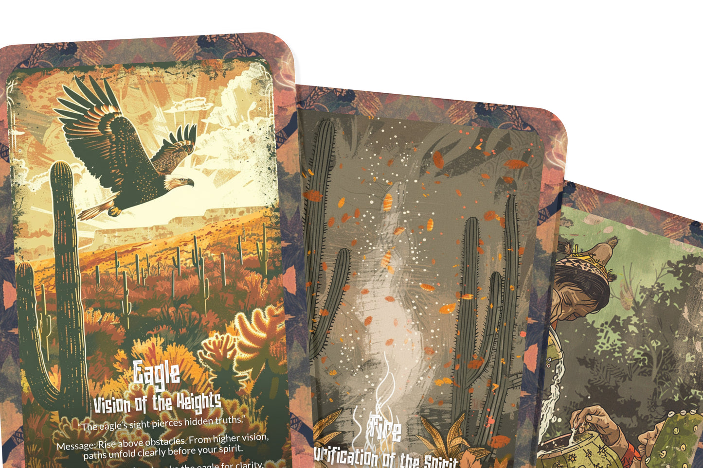 The Oracle of San Pedro – A Healing Cactus Oracle Deck – 22 Oracle Cards – Heart Awakening & Spiritual Vision