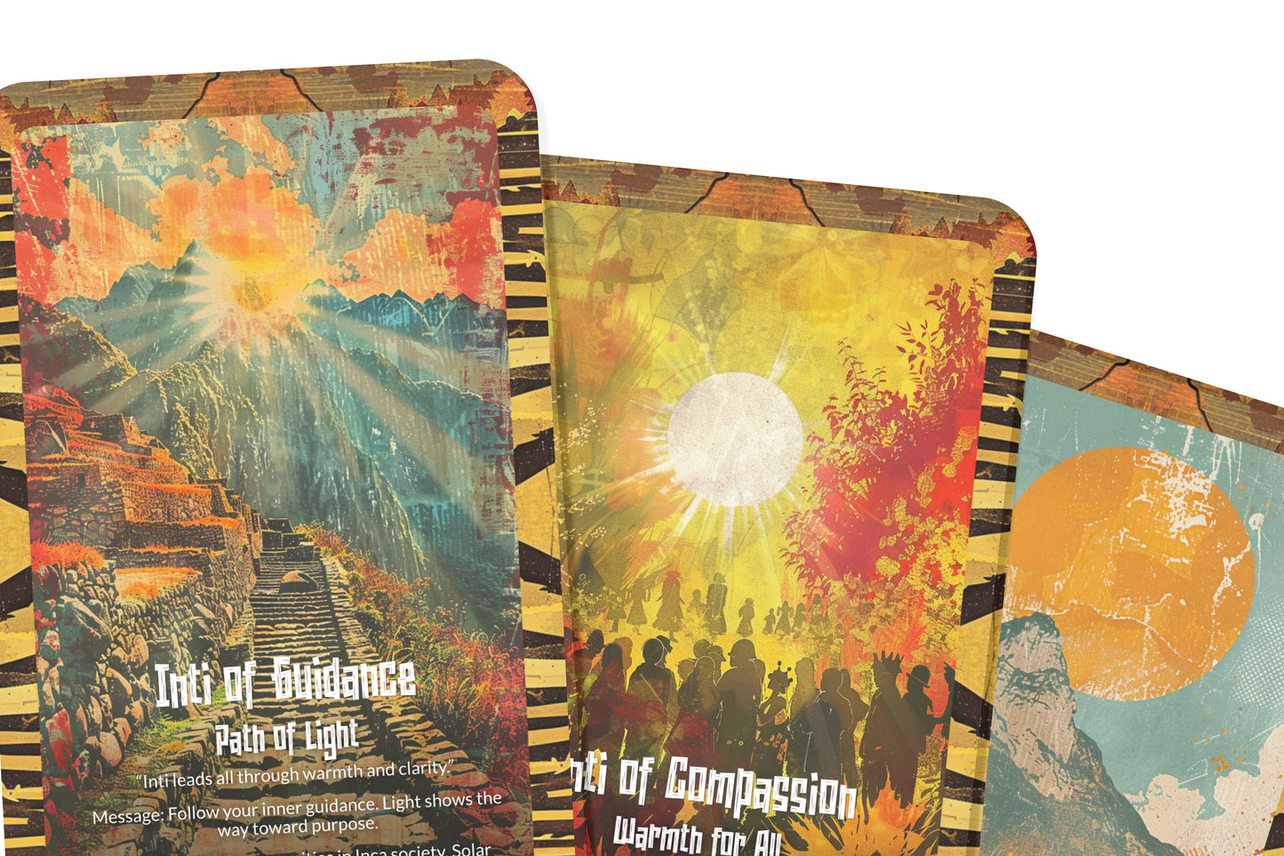 The Oracle of Inti – A Sun God Oracle Deck – 22 Oracle Cards – Bringer of Light & Life