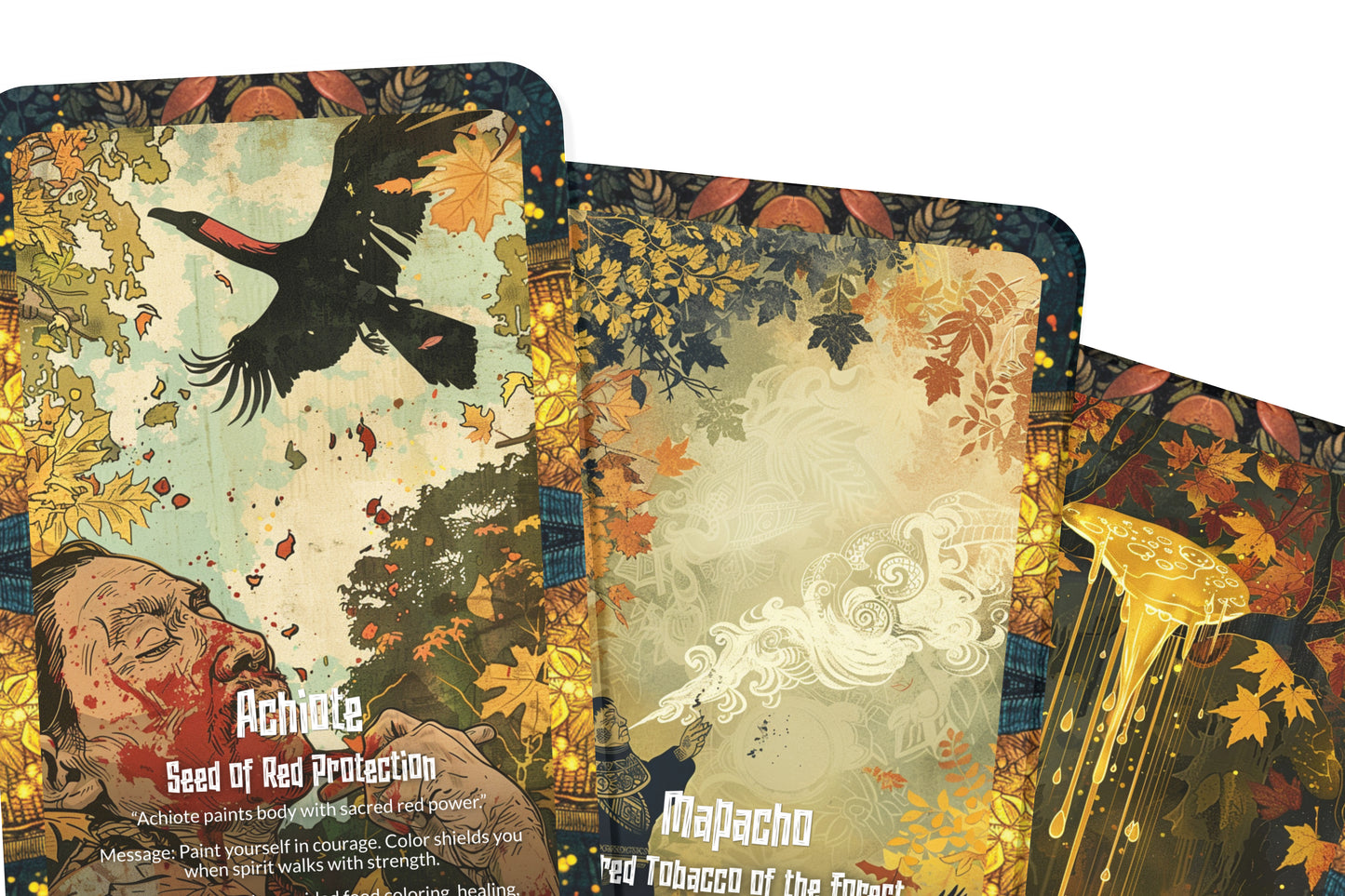 The Oracle of Amazonian Herbs – A Healing Spirit Oracle Deck – 22 Oracle Cards – Green Wisdom of the Jungle