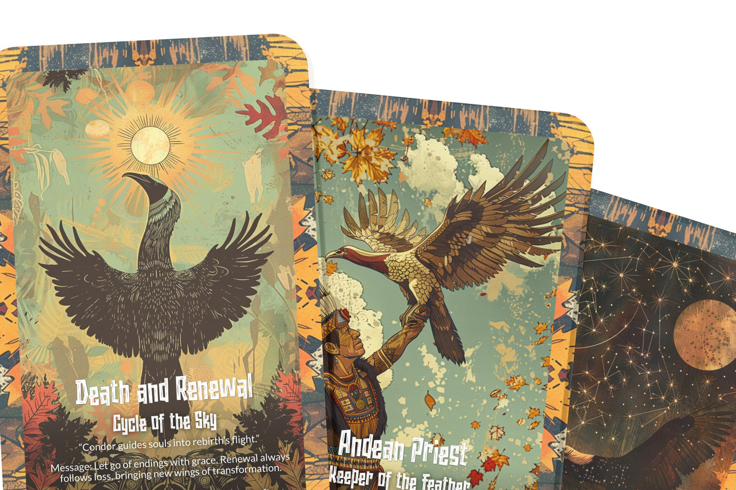 The Oracle of the Sacred Condor – A Sky Guardian Oracle Deck – 22 Oracle Cards – Messenger of the Andean Gods