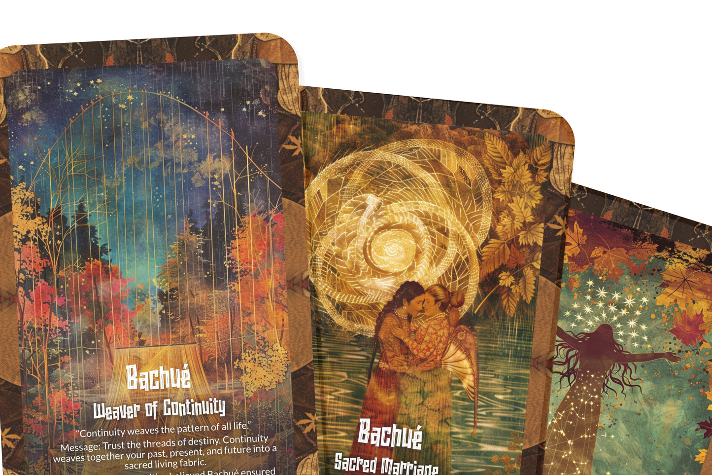 The Oracle of Bachué – A Mother Goddess Oracle Deck – 22 Oracle Cards – Primordial Source of Humanity