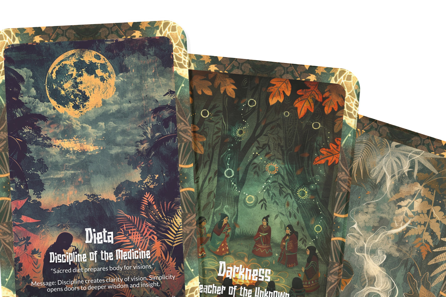 The Oracle of Ayahuasca – A Plant Spirit Oracle Deck – 22 Oracle Cards – Visions from the Vine of Souls