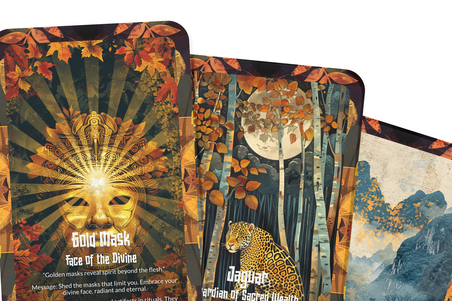 The Oracle of El Dorado – A Lost Civilization Oracle Deck – 22 Oracle Cards – Legends of Ancient Gold