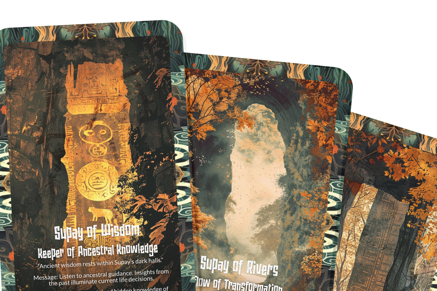 The Oracle of Supay – An Underworld Oracle Deck – 22 Oracle Cards – Keeper of Death & Darkness
