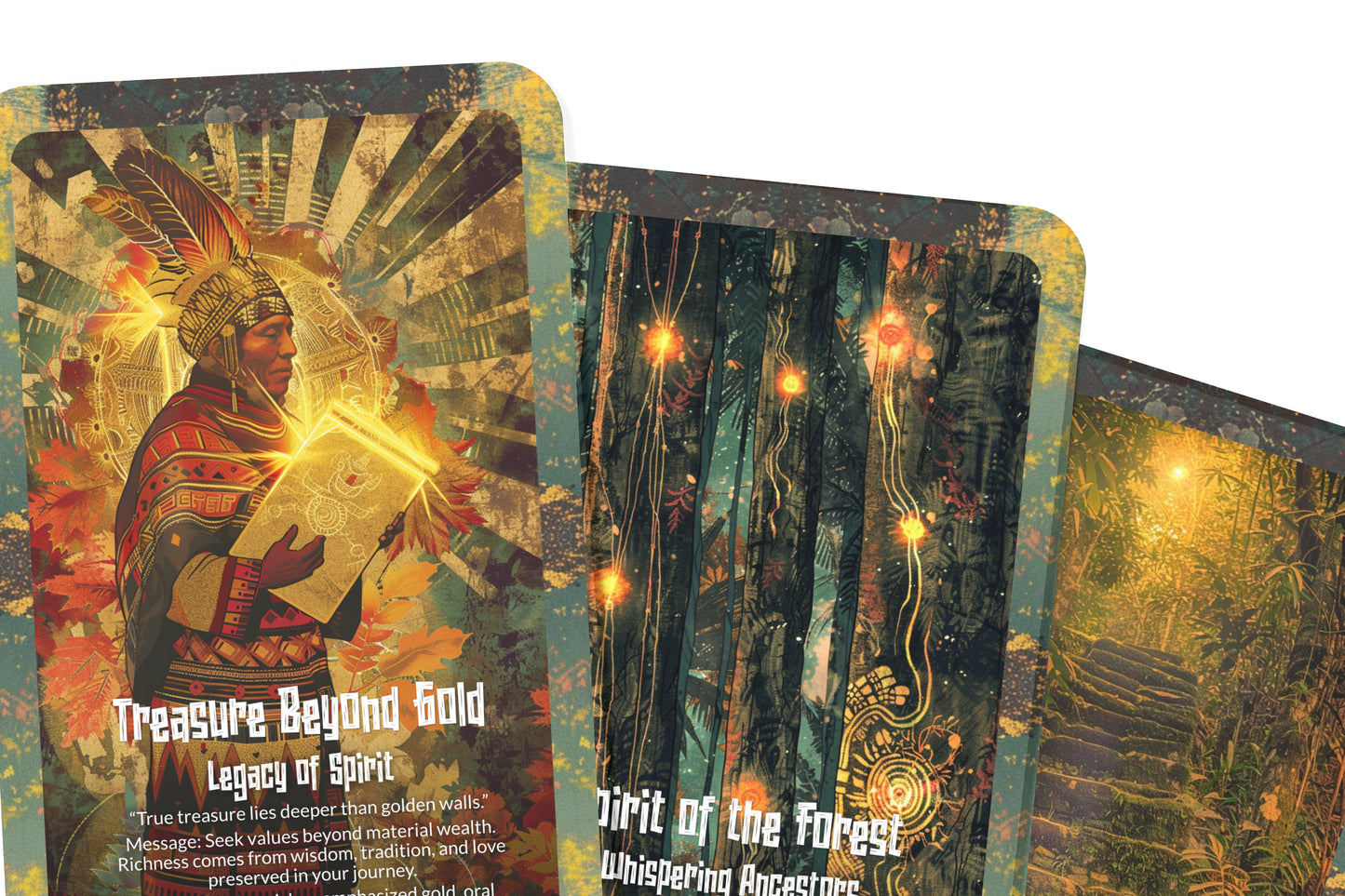 The Oracle of Paititi – A Hidden Realms Oracle Deck – 22 Oracle Cards – Mystical City of Lost Treasures